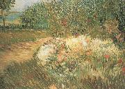 Vincent Van Gogh Corner of Voyer d'Argenson Park at Asnieres (nn04) USA oil painting reproduction
